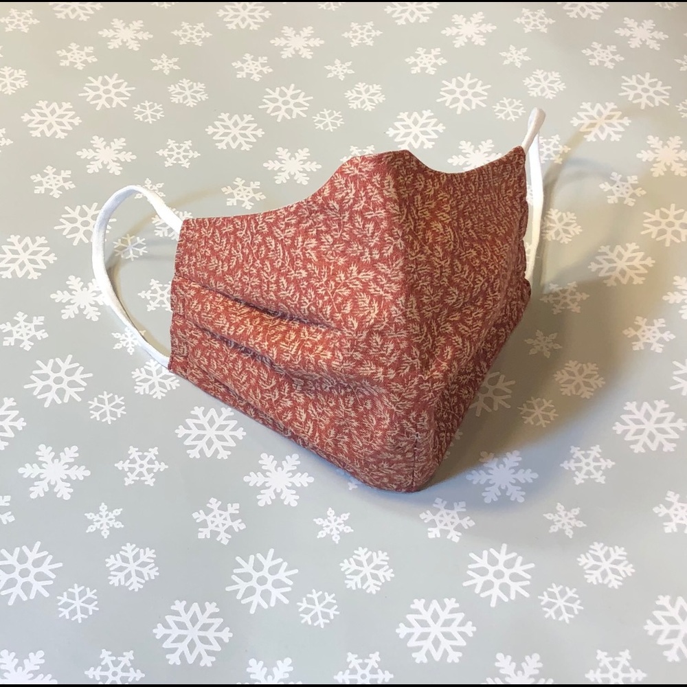 Leaves Print Face Mask